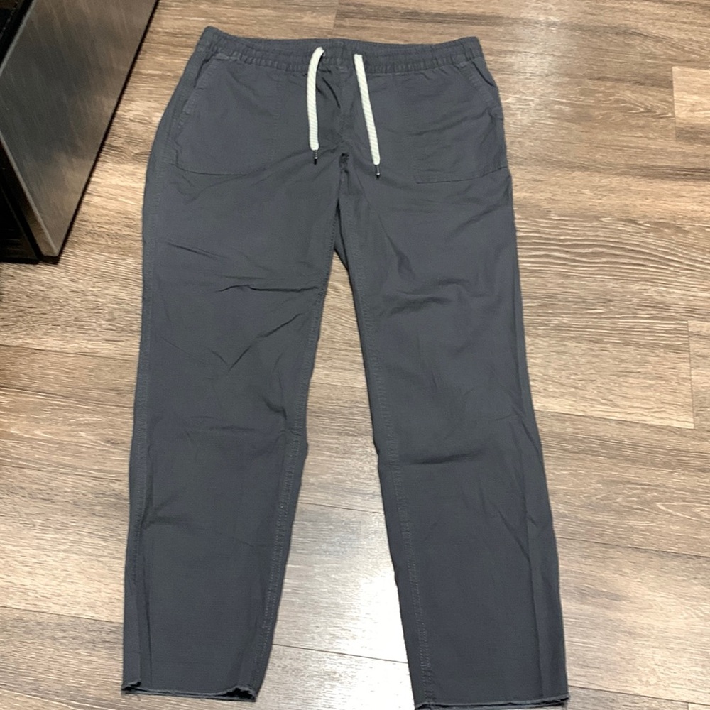 Vuori Men's Dark Gray Drawstring Pants